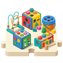 Сортеры, логические игрушки