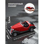 Металл. модель ретро-автомобиль, 1:36.