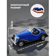 Металл. модель ретро-автомобиль, 1:36.