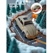 Модель метал., ретро-хэтчбек, 1:36
