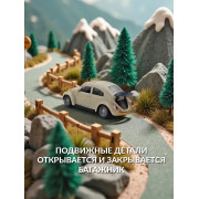 Модель метал., ретро-хэтчбек, 1:36