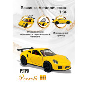 Метал., модель спорткар/купе, 1:36
