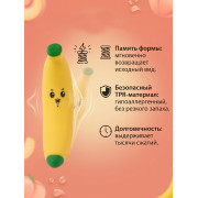 Игрушка-антистресс  мялка банан 12 см