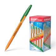 Ручка шариковая R-301 Orange Stick 0.7, цвет чернил зеленый