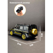 Мет. мод. внедорожник,откр.багаж., двери, капот. 1:36