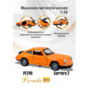 Метал., модель спорткар/ретро-седан, 1:36