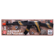 Автомат Калашникова, трещотка, на листе