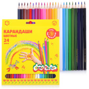 Карандаши цветные 24 цв