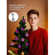 Набор нов. Шаров 12 шт. 5 см. в кор.