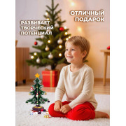 Деревянная ёлочка с украшениями в кор