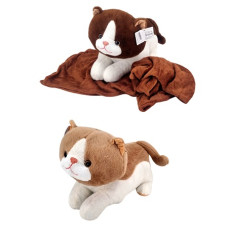 Кошка с пледом, 55 см.