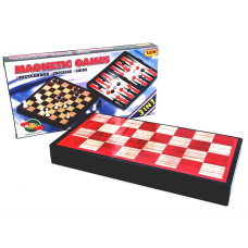 Набор настольных игр 3в1 (шахматы, шашки, нарды), 24х12,5х3 см