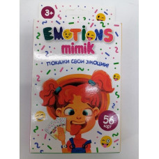 Настольная игра "EMOTIONS mimik", 15х8,5х2 см