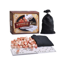 Игра "Русское лото", 25х19х6 см.