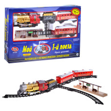 Железная дорога "Мой первый поезд" в кор.60х36х8 см.