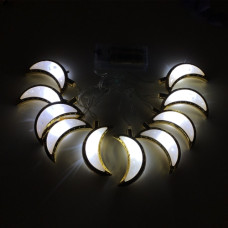 Гирлянда Полумесяц, 40 LED, 4 м, цветная