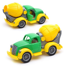 Машина "Ретро" Бетономешалка в сетке, 31х13х17 см