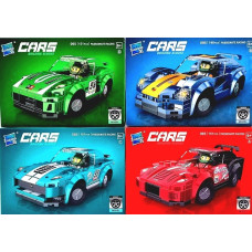 Конструктор "Cars" 146-151 дет., 24х16 см.