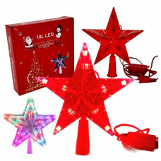 Верхушка на елку "Звезда" 10L, в кор., 17,5х17,5х4 см.