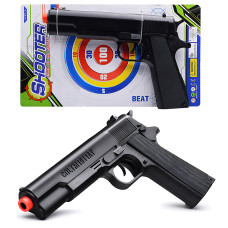 Пистолет "Shooter-3" на листе. 31х17х3 см.