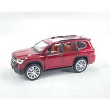 Металл. модель "Toyota Land Cruiser", свет, звук, 1:24 (A3362)