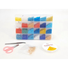 Набор бисера, 19х13х2 см