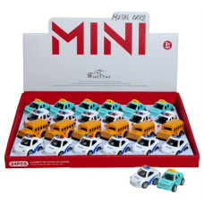 Металл. машинки в ассорт., 6,5х4х4 см