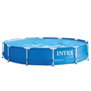 Бассейн каркасный Metal Frame Pool, круглый 6503л, от 6 лет