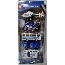 Набор полиции, 5 предм., 41,5х16,5х5 см