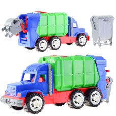 Детский автомобиль "Профи" (Мусоровоз), 55х18х26 см