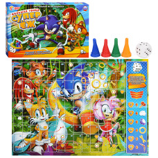 Настольная игра-ходилка. Большая гонка. Супер ёж., 32х21х3 см