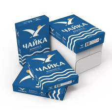Бумага офисная "Чайка" А4, 80 г/м2, 500 л., марка В, >104 мкр.