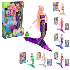 Кукла "Русалка"с дополнительным платьем и аксессуарами. 32х20х6 см.