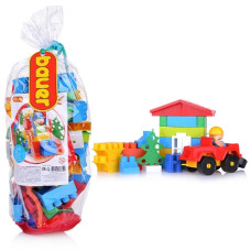 Конструктор 640 Classic 3+ в пакете, ПВХ 2 для мальчиков. 30х12х12 см.