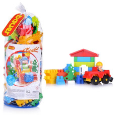 Конструктор 641 Classic 3+ в пакете, ПВХ 3 для мальчиков. 34х13х12 см.