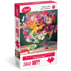 Пазл 360 "Лепестки солнца" 19х29х4 см