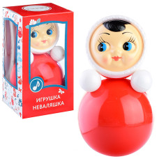 Неваляшка Девочка в кор,22 х 11 х 11 см