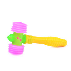 Молоток стучалка "Яркий стук" в пакете. 10х5х2 см.