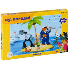 Пазлы 360 "Ну, погоди! (new)" (С/м). 33х21,5х4 см.