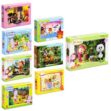 Пазлы 80 "Мультгерои - 2"