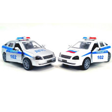 Металл., модель "Русский лифтбэк" спец службы, 1:36 12х5х4 см.