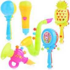 Набор музыкальных инструментов "Веселые мелодии" в пакете. 21х27х7 см.