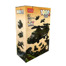 Конструктор "Вертолет", 1000 эл., 24,5х37х13 см