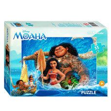 Пазлы 35 "Моана" (Disney). 20х14х4 см.