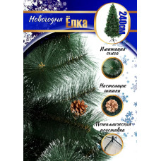 Елка "Сосна с шишками", 240 см