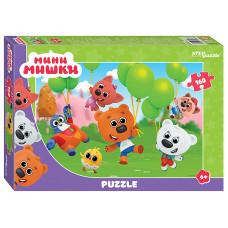 Пазлы 160 "Мини мишки" (0+ Медиа). 24,5х17х4 см.