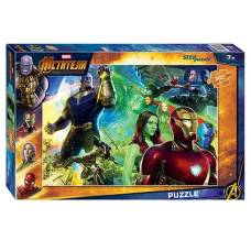 Пазлы 360 "Война бесконечности" (Marvel). 33х21,5х4 см.