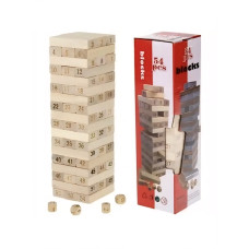 Настольная игра "Джанга" 54 дет., 28х8х8 см.