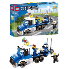 Конструктор "CITIES swat", 457 дет. 45,5х32х7 см.