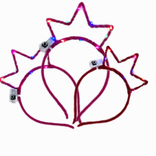 Ободок Корона, свет, 16х17х1 см.